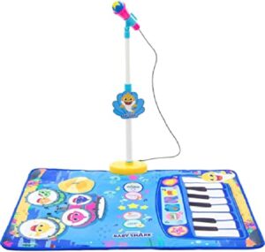 BABY SHARK ALFOMBRA BATERÍA Y TECLADO