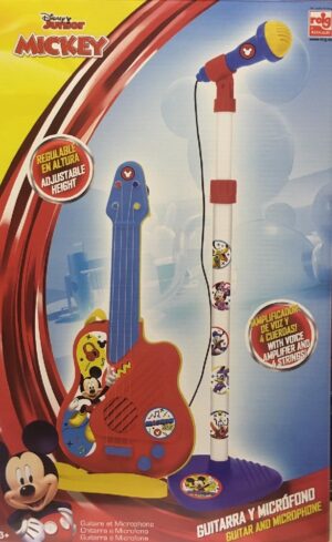 GUITARRA Y MICROFONO MICKEY