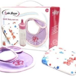 SET CANASTILLA BIBERON + PAÑAL + BABERO