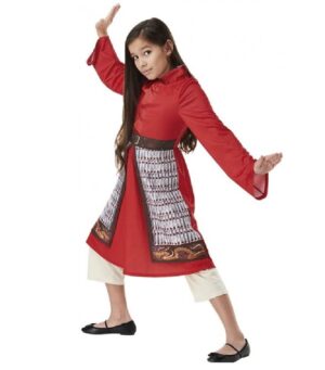 DISFRAZ MULAN 7-8 AÑOS