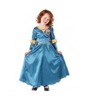 DISFRAZ PRINCESA MERIDA BRAVE 3-4 AÑOS