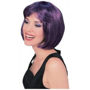 PELUCA BROADWAY VIOLETA MECHAS