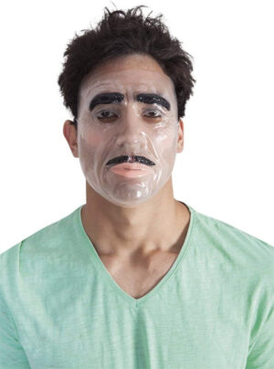MASCARA TRANSPARENTE HOMBRE