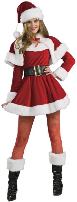 DISFRAZ MAMA NOEL PREMIUM ADULTO TALLA UNICA