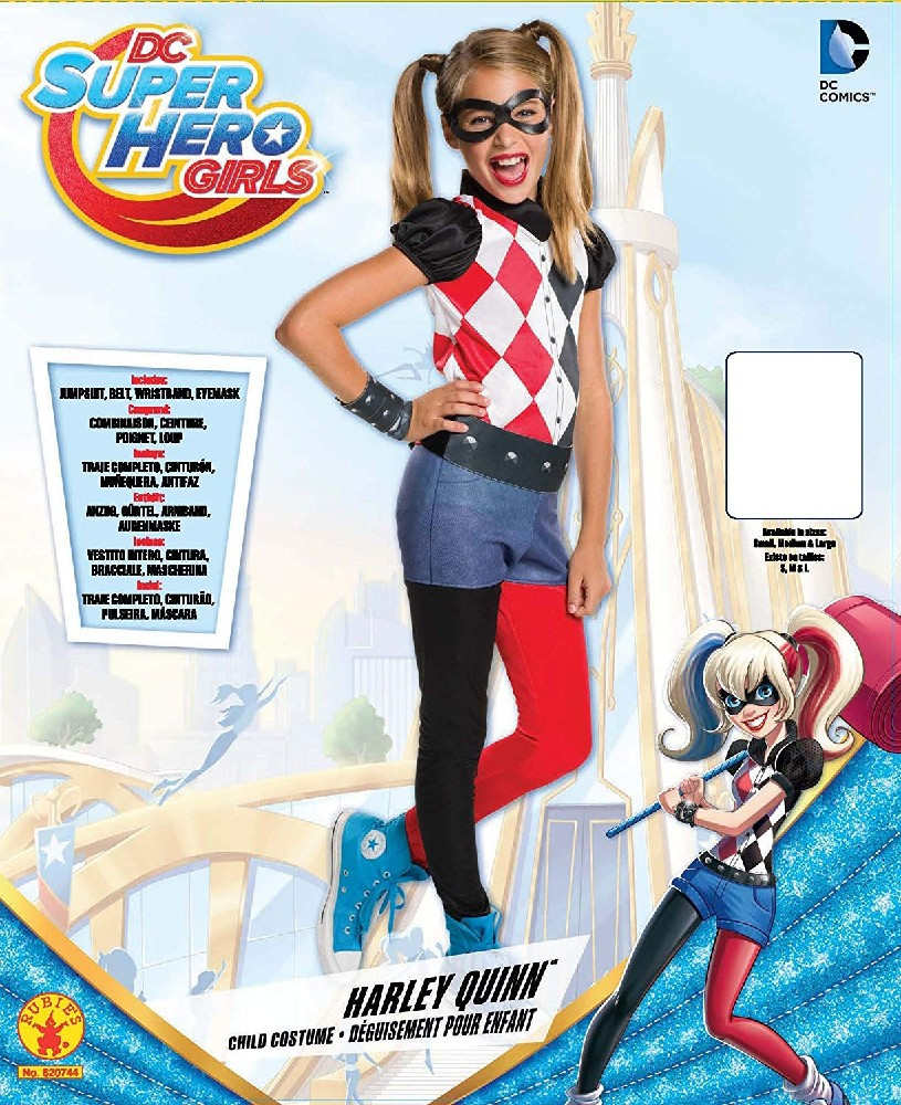 DISFRAZ HARLEY QUINN CLASSIC S 3-4 AÑOS