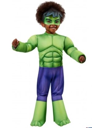DISFRAZ HULK MUSCULOSO AVENGERS 2-3 AÑOS