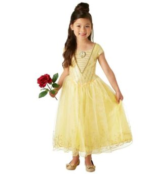 DISFRAZ DE LA BELLA DELUXE BELLA Y BESTIA 7-8 AÑOS