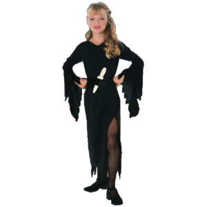 DISFRAZ HIJAS DE LAS TINIEBLAS 3-4 AÑOS
