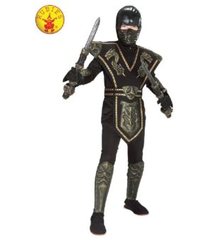 DISFRAZ  NINJA GOLD 4-6 AÑOS