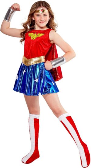 DISFRAZ WONDER WOMAN DELUXE 8-10 AÑOS