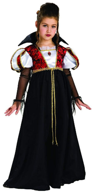 DISFRAZ VAMPIRESA ROYAL 5-6 AÑOS