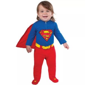 DISFRAZ SUPERMAN ROMPER PRESCHOOL 6-12 MESES