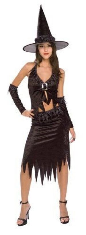 DISFRAZ BRUJA DE MEDIA NOCHE TEEN XS