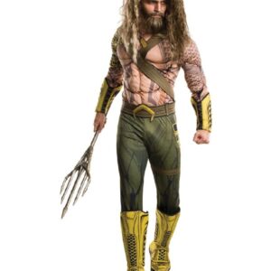 DISFRAZ AQUAMAN DELUXE ADULTO