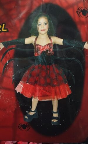 DISFRAZ SPIDER GIRL C/PATAS 7-8 AÑOS