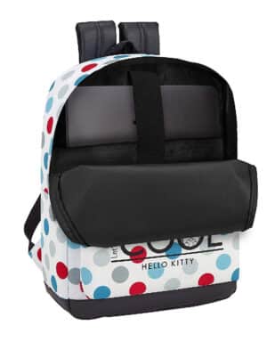 MOCHILA ORDENADOR HELLO KITTY COOL 43CM