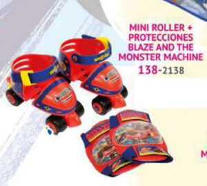 PATINES + PROTECCIONES BLAZE AND THE MONSTER MACHINES