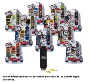 TECH DECK -  FINGER SKATE - PACK 1 FINGERBOARD