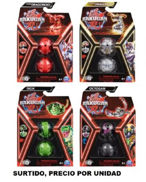 BLISTER CORE BAKUGAN SURTIDO, 1 UNIDAD