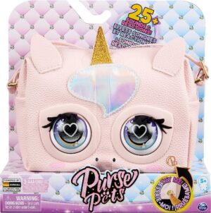 PURSE PETS - BOLSO MASCOTA INTERACTIVA UNICORNIO