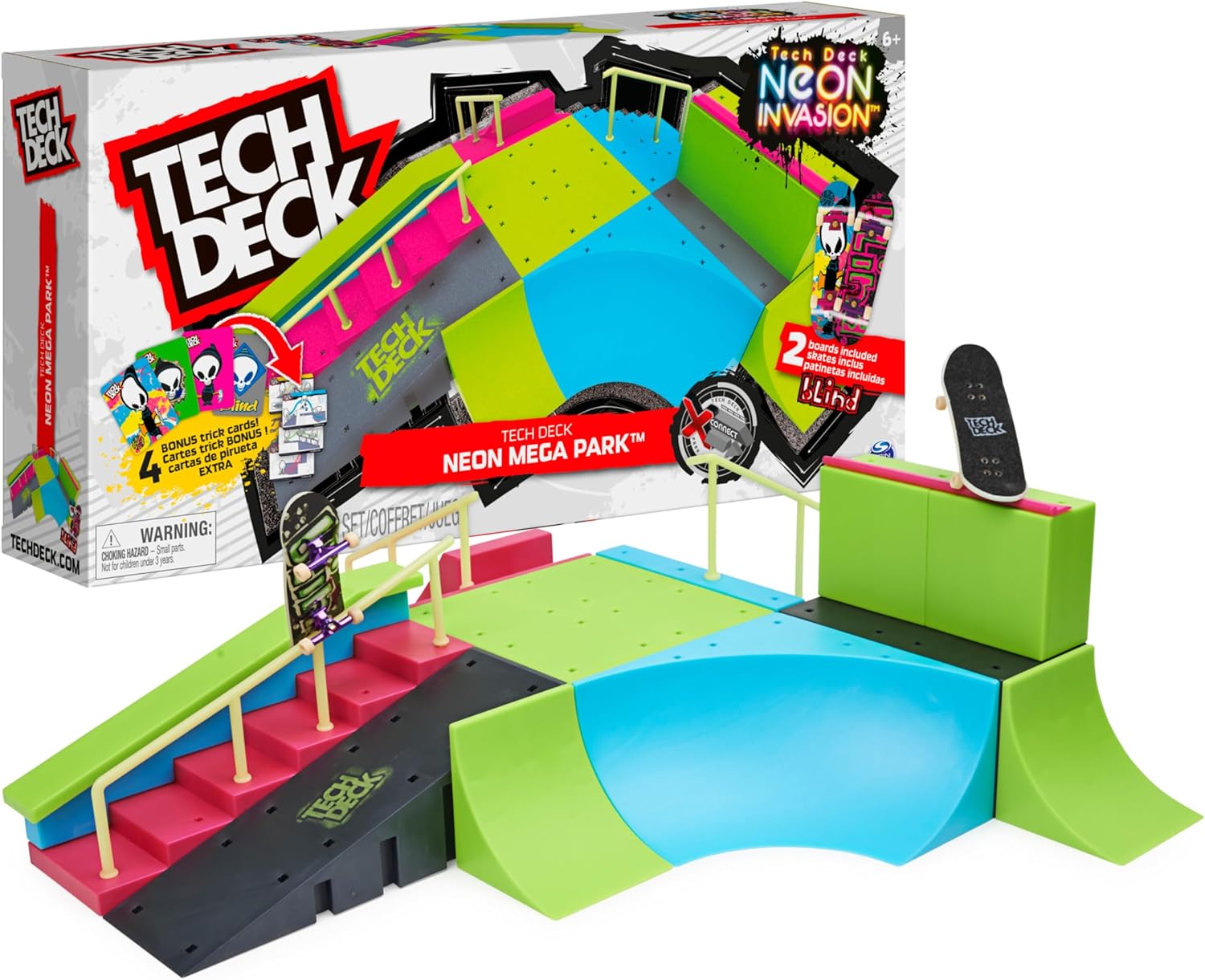 Tech Deck Neon Mega Park - Imagen 2