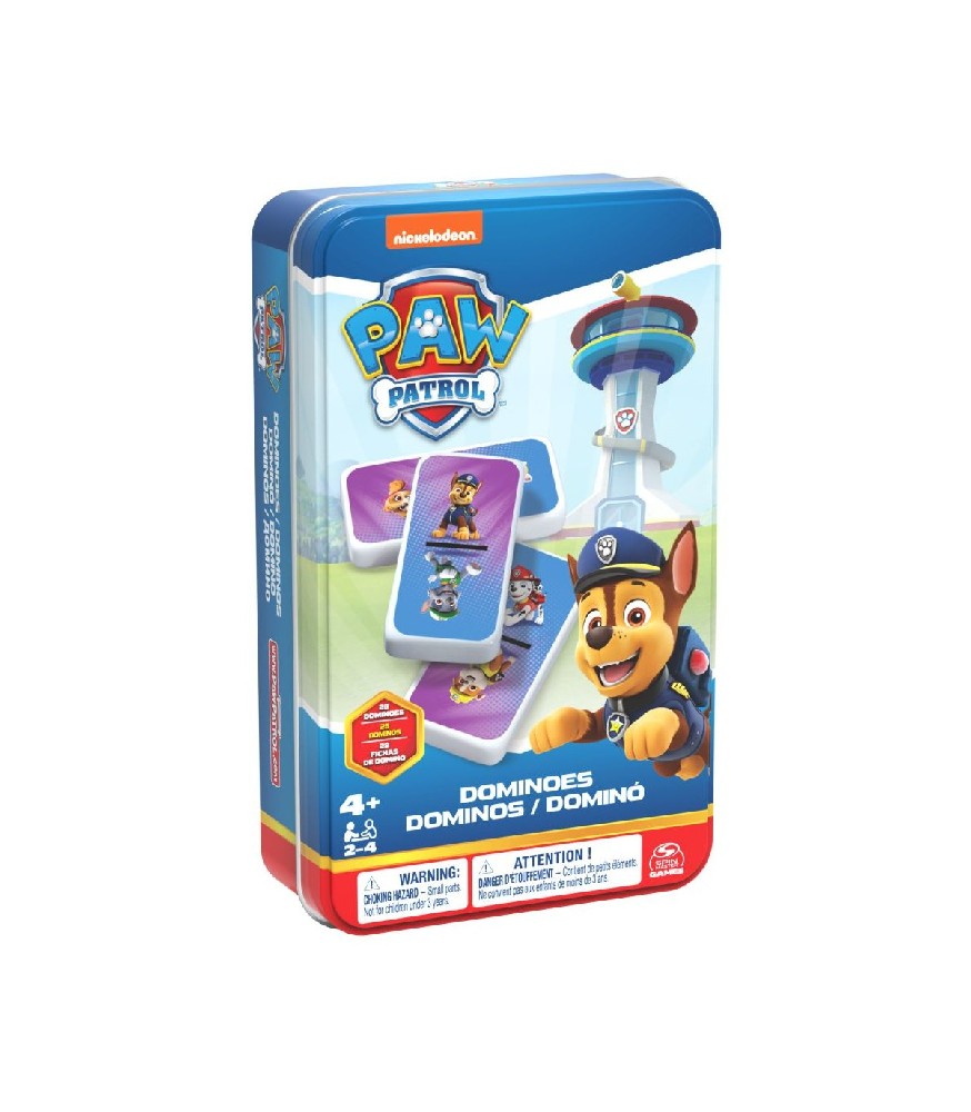 PAW PATROL DOMINO CAJA LATA - Imagen 2