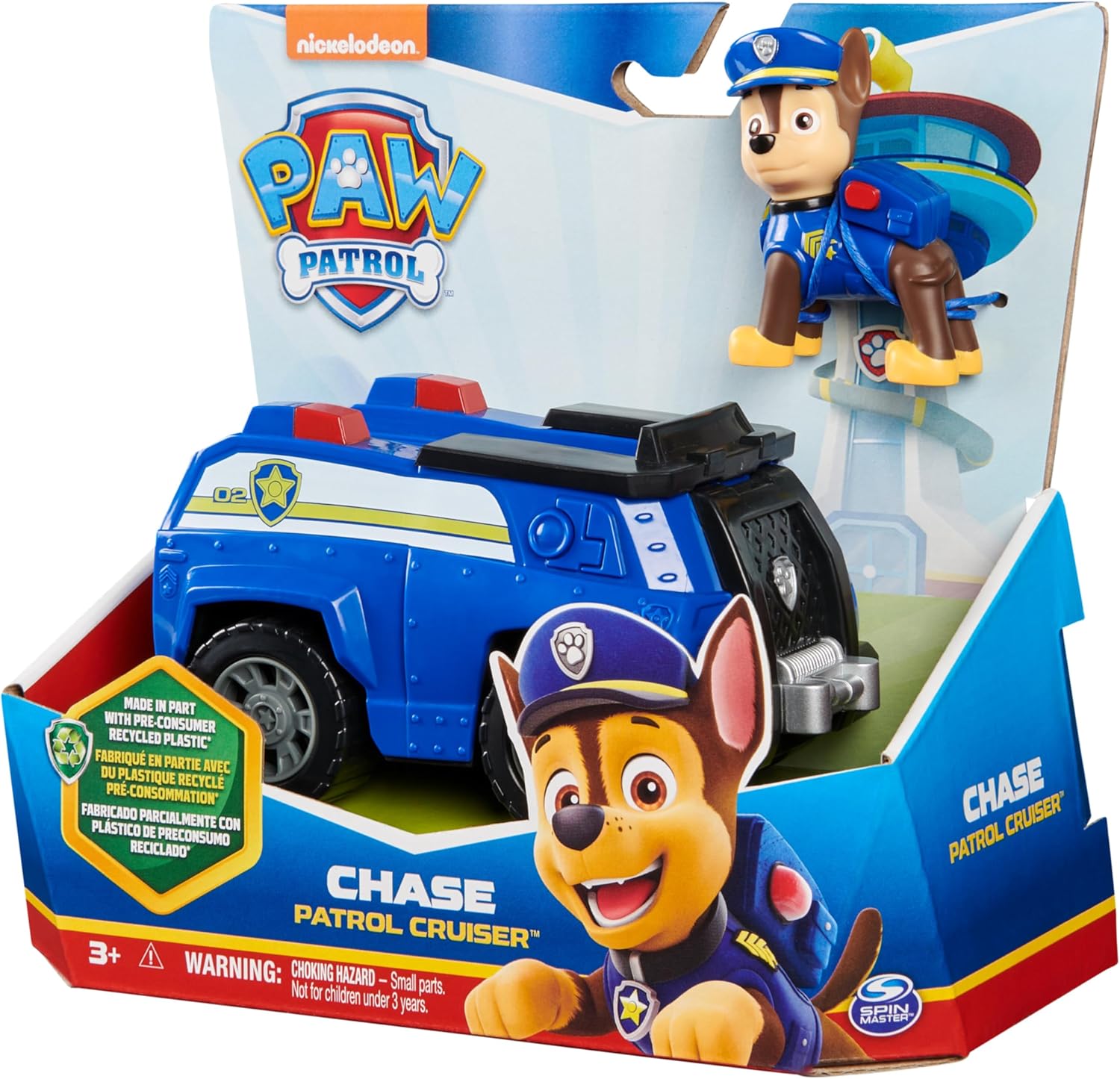 Chase Vehiculo Clasico Sostenible Paw patrol - Imagen 3