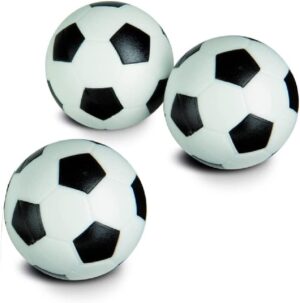 3 PELOTAS FUTBOLÍN PLÁSTICO