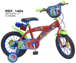BICICLETA 14 PULGADAS PJ MASK