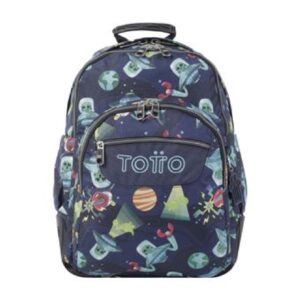 MOCHILA ESCOLAR ESTAMPADO ALIENS- MORRAL CRAYOLES