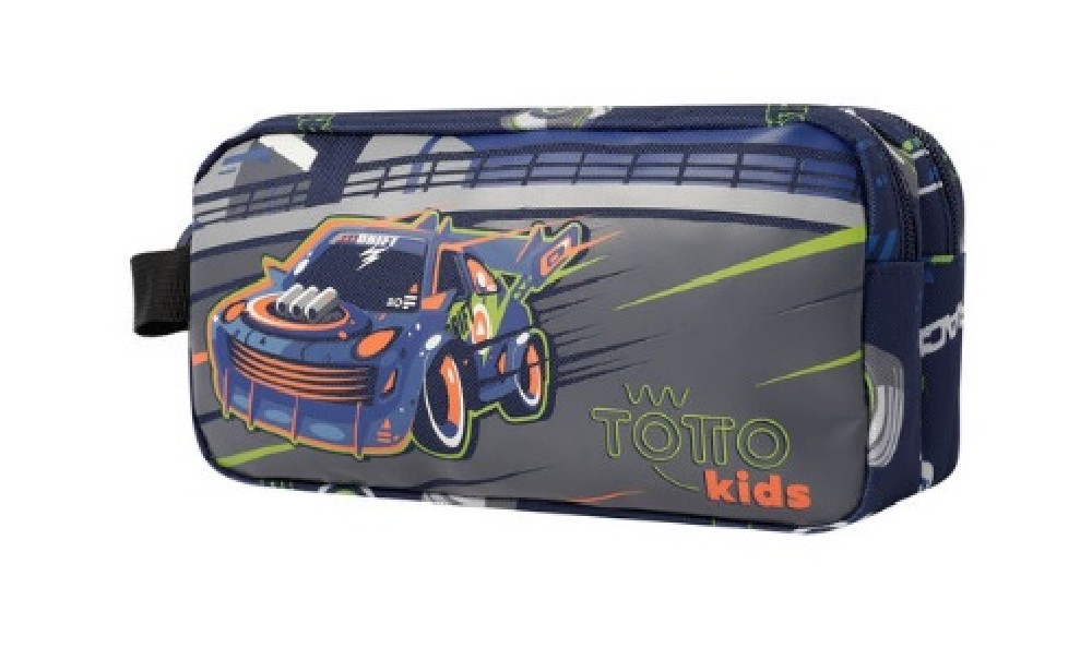 ESTUCHE ESCOLAR DOS COMPARTIMENTOS - DRIFTER