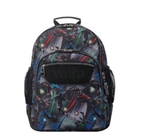 MOCHILA ESCOLAR ESTAMPADO FÚTBOL - CRAYOLES