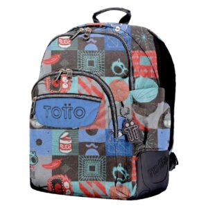 MOCHILA ESCOLAR CYBER MONSTRUOS RAYOL