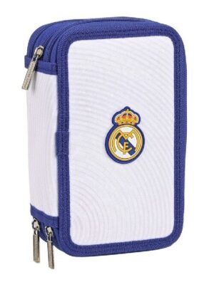 PLUMIER TRIPLE 36 PCS REAL MADRID 1ª EQUIP.
