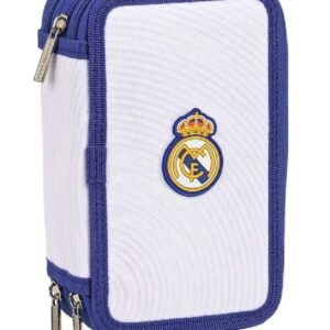 PLUMIER TRIPLE 36 PCS REAL MADRID 1ª EQUIP.