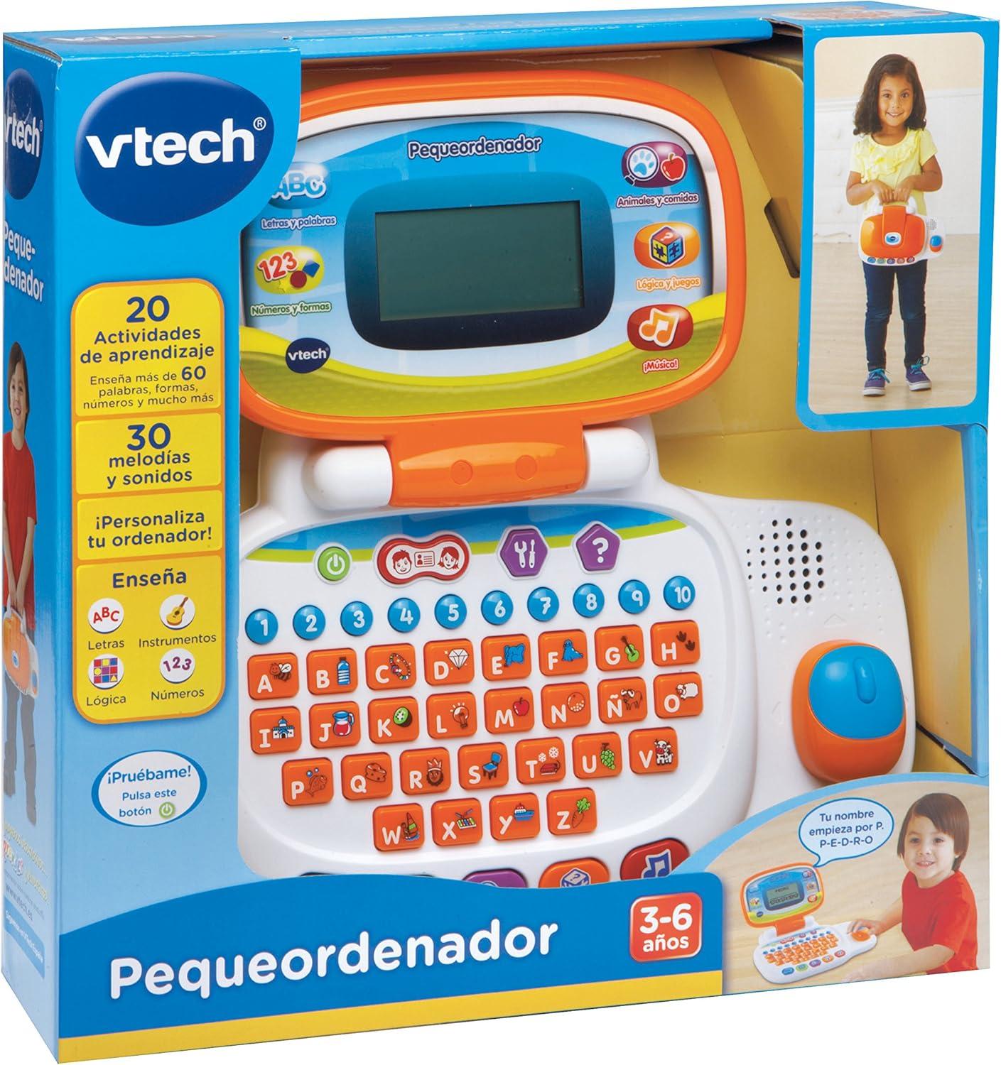 Pequeordenador, Ordenador Infantil Educativo VTech +3 años - Imagen 2