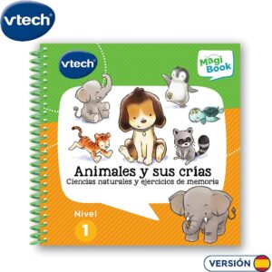 LIBRO PARA MAGIBOOK ANIMALES Y SUS CRÍAS 2-5 AÑOS
