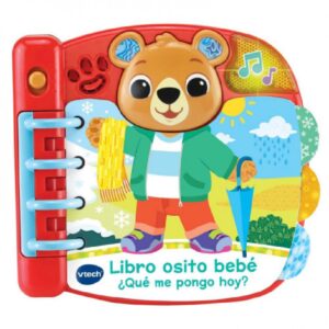 VTECH BABY LIBRO OSITO BEBÉ ¿QUÉ ME PONGO HOY?