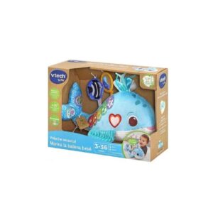 ECO PELUCHE SENSORIAL MARINA LA BALLENA BEBE