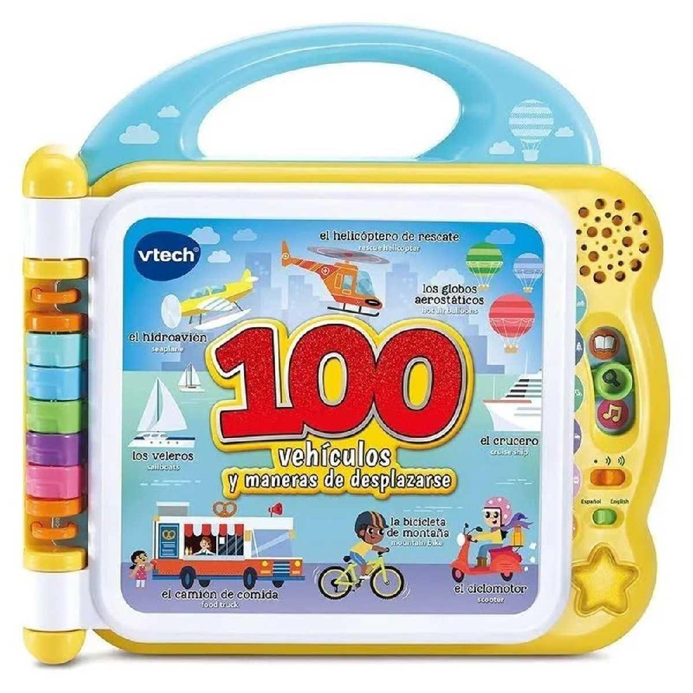 VTECH - MIS PRIMERAS 100 PALABRAS BILINGÜES: VEHÍCULOS Y MANERAS DE DESPLAZARSE
