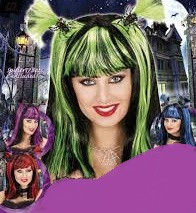 PELUCA HALLOWEEN COLORES