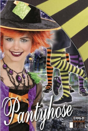 PANTY FLOURESCENTE RAYAS COLORES INFANTIL