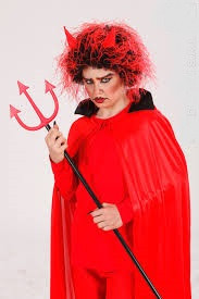 PELUCA DIABLO INFANTIL