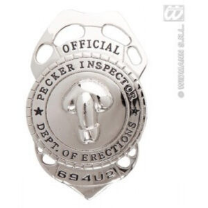 PLACA POLICIA INSPECTOR PENE