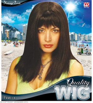 PELUCA PAMELA MORENA CON FLEQUILLO