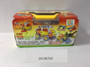 MALETIN 140 PCS CONSTRUCCION VEHICULOS