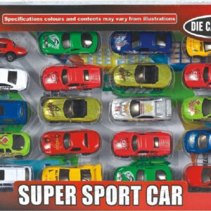 CAJA 20 COCHES METAL