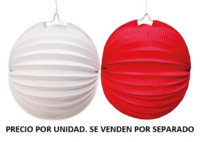 FAROLILLO ROJO / BLANCO (SURTIDO)