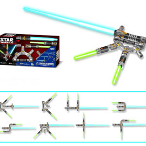 ESPADA LASER GALACTICA TRIPLE STAR WARRIORS