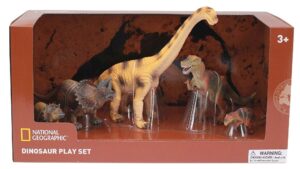SET 5 FIGURAS DE DINOSAURIOS NATIONAL GEOGRAPHIC